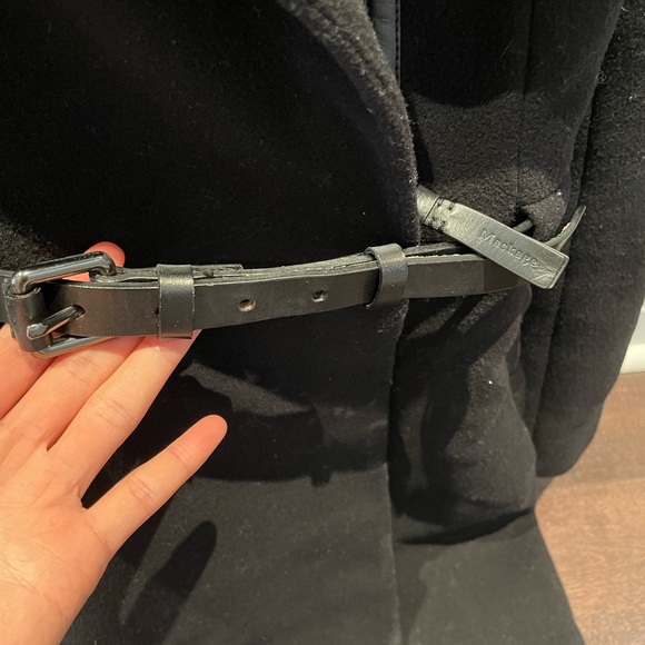 Mackage Valencia belted wool/cashmere coat - Picture 6 of 8